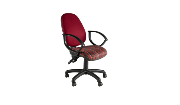 Red heavy duty chair