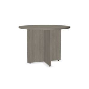 Best selling Solution Round Table, Grey Wood finish, available now in our huge Glasgow Showroom. Solution Range Round Table - 1.0m seats 2-4, or 1.2m seats 4 - 6