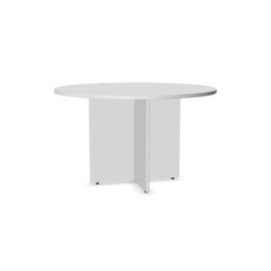Best selling Solution Round Table, White finish, available now in our huge Glasgow Showroom.