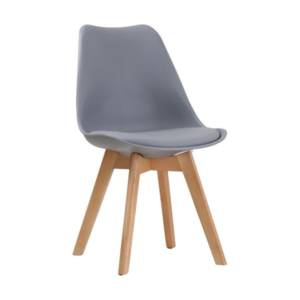 Aspen Bistro Chair in Grey, ideal for office kitchens