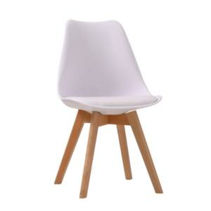 Aspen Bistro Chair with Wooden Frame in White