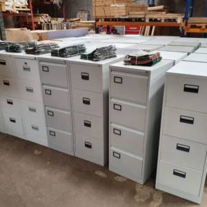 used filing cabinets in Office Furniture Centres huge Glasgow Showroom