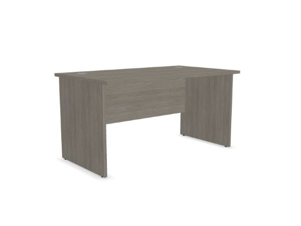1400 x 800mm Grey Wood desk