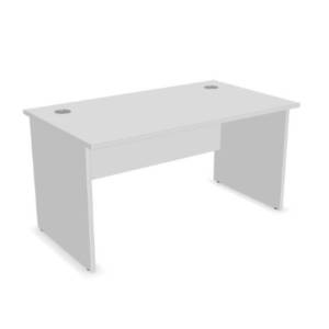 1400 x 800mm white desk