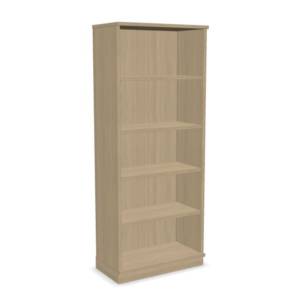 Tall Bookcase, Whitened Oak, 4 shelves