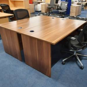 walnut desks 1600x800mm