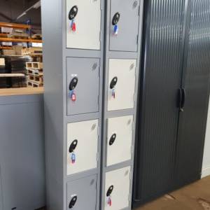 used Probe 4 door lockers 300mm x 300mm