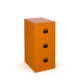 Dams Steel 3 drawer Contract Filing Cabinets in orange