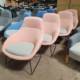 Pink Naughtone lounge chairs