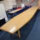used 8m boardroom table to seat 20-22 full view