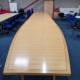 used 8m boardroom table to seat 20-22 long view
