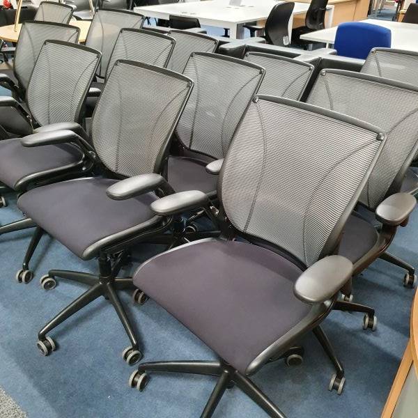 used Humanscale Diffrient Task Chairs