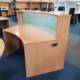 Used Reception desk other side view