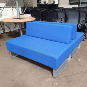 used Blue Sofas front view