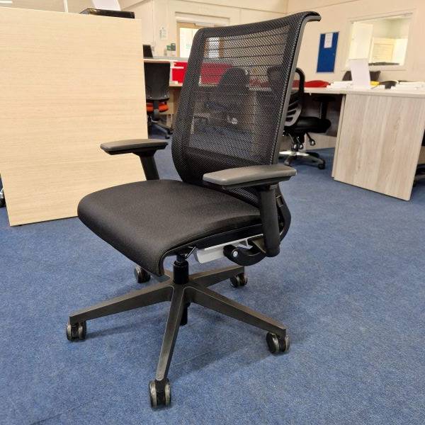Used Steelcase Think Chairs side view
