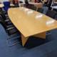 used oak veneer table 3m 3rd view
