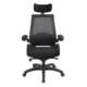 Nemo Heavy Duty Mesh Operator Chair in Black Fabric 28 stone tolerance