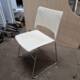 used Orangebox Cors stacking chairs front view