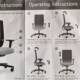 used edge design task chairs, instruction booklet page 2