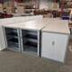 800mm wide Steelcase tambour cabinets