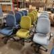 used nomique task chairs