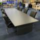 4m Onyx Grey Meeting Table