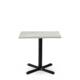 Apollo Dining Height Table with Light Grey Chicago Concrete Square 1