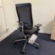 Sedus Black Dot Task Chair in charcoal with mesh back angleview