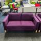 Used Purple Sofa 2
